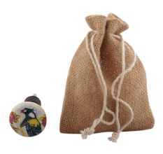 Multicolor Parrot Flat Ceramic Wine Stopper