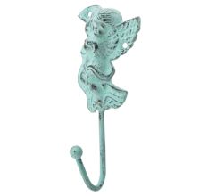 Sage Green Angel Iron Hooks