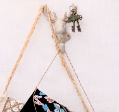 White Reindeer Iron Hooks