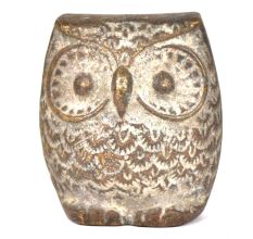 Brass Vintage Owl Paperweight