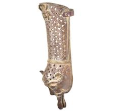 Brass Jali Cut indian Hand Patta