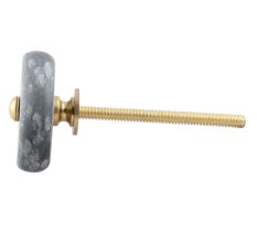 Grey Stone Flat Dresser Knob Online