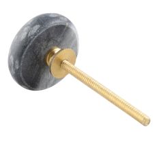Grey Stone Flat Dresser Knob Online