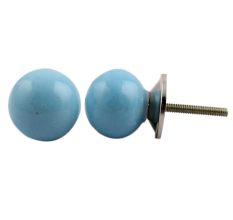 Sky Blue Knob Small