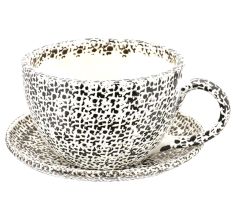 Ceramic Cup Saucer Planter Pot