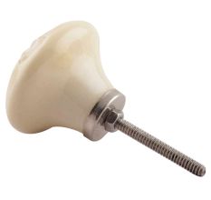 Cream Anemone Ceramic Flower Furniture Knobs Online