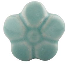 Sea Green Ceramic Flower Wine Stopper 
