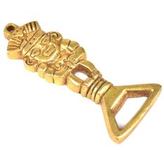 Brass Tribal Man Bottle Opener