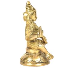 Brass Lakshmi Figurine