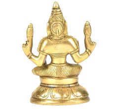 Brass Lakshmi Figurine