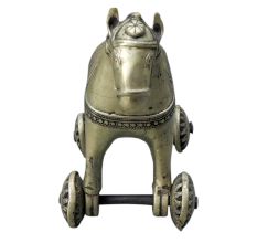 Bronze Horse on Wheel