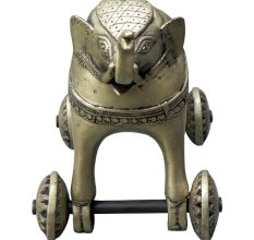 Bronze Elephant on Wheel