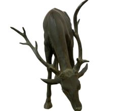 Life Size Bronze Deer
