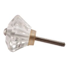 Clear Glass Cut Drawer Knobs Online
