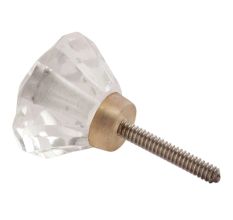 Clear Glass Cut Drawer Knobs Online