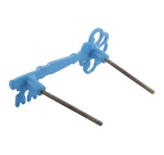 Turquoise Iron Door Handles