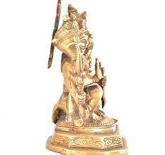 Panchmukhi Standing Brass Hanuman Statue