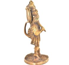 Lord Hanuman Statue with Mountain of Herbs