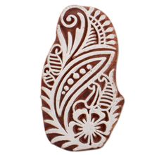 Set of 1 Piece New Wooden Printing Block