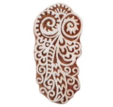 Set of 1 Piece New Wooden Printing Block