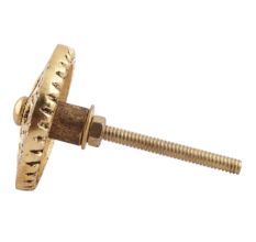 Golden Brass Round Cabinet Knobs Online