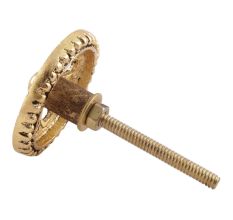 Golden Brass Round Cabinet Knobs Online