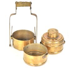 Vintage Three Compartment Lunch Box
