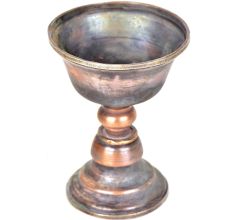 Embossed Copper Indian Incense Burner