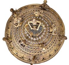 Brass Dokra Decorative with Small  Figurines of Musician