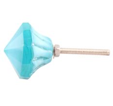 Turquoise Glass Top Cabinet Knobs Online