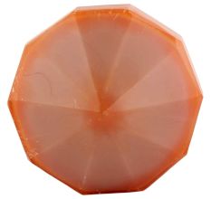 Old Pink Glass Top Wine Stopper