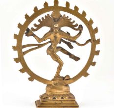 Brass Natraja Dancing Handmade Statue