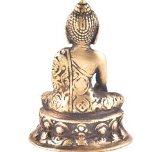 Brass Sitting Meditating Buddha statue