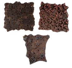 Set of 3 Piece New Mix Wooden Printing Blocks