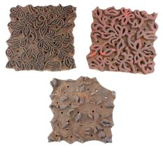 Set of 3 Piece New Mix Wooden Printing Blocks