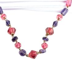 Tribal style contemporary ethnic necklace