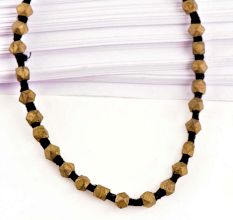 Handmade Metal Beaded Simple Necklace