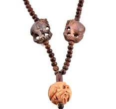 Rustic Tribal Hand Forged Brass Necklace