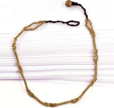Handmade Brass Tribal Beads Rustic Necklace