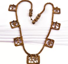 Tribal Handmande Brass Figurine Pendent Necklace