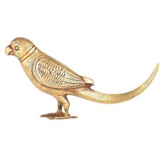 Handcrafted Brass Parrot Figurine