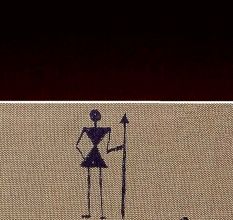 Handmade Beige Color Warli Painted Cotton Silk Clutch bag for Women