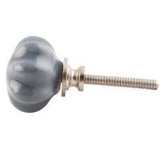 Dark Grey Pomegranate Bud Knob