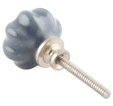 Dark Grey Pomegranate Bud Knob