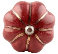 Cherry Golden Line Ceramic Melon Wine Stopper