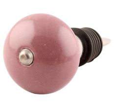 Solid Lavender Ceramic Wine Stopper