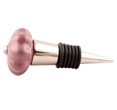 Solid Lavender Ceramic Medium Melon Wine Stopper