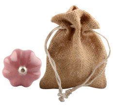 Solid Lavender Ceramic Medium Melon Wine Stopper