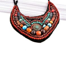 Handmade Collar Beaded Ladakh Necklace