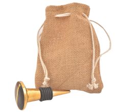 Brass Resin Wine Stopper